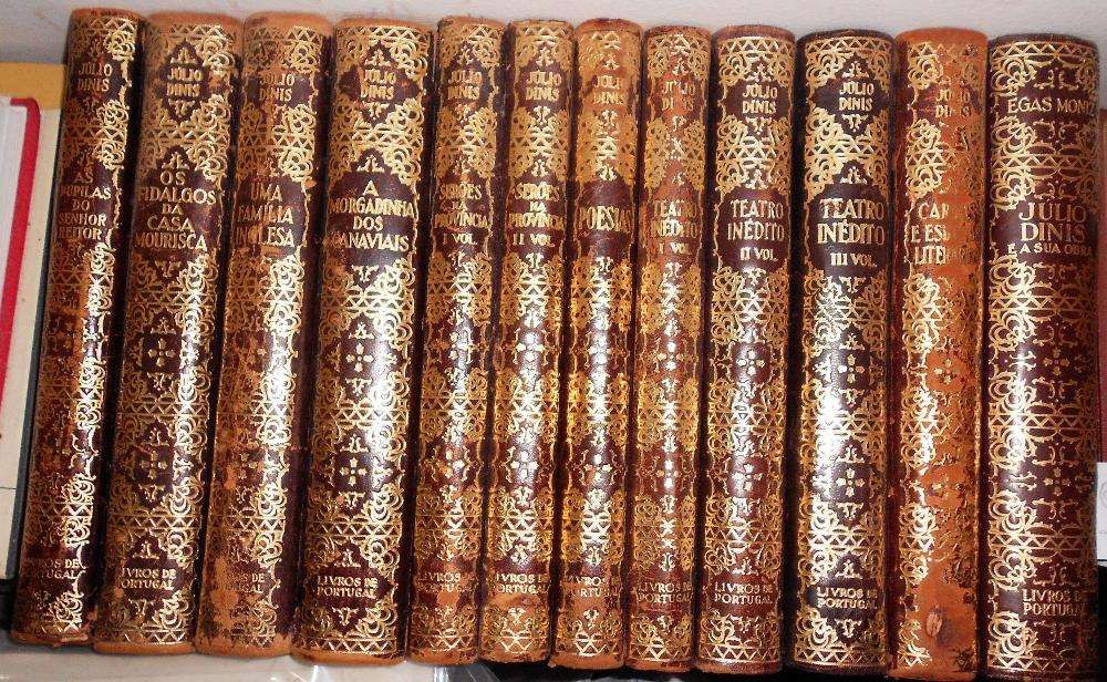 Júlio Dinis - obras completas encadernadas (1949)