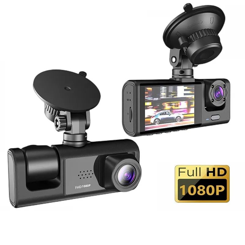 Dashcam com 3 cameras (nova)