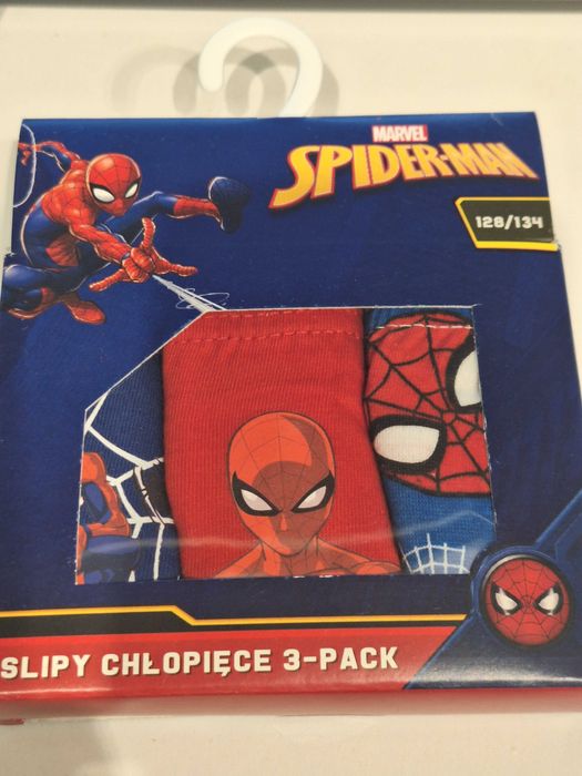 Marvel slipy chłopięce 128/134 cm 3-pak