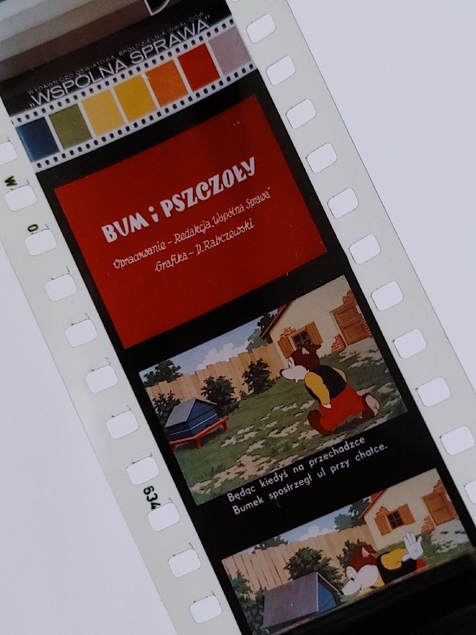 Bajka na rzutnik BUM I PSZCZOŁY bajki retro PRL klisze