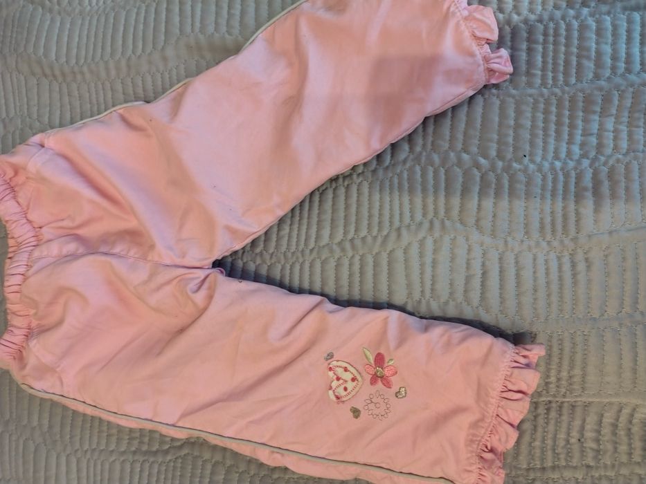 Spodnie dziewczęce ocieplenie