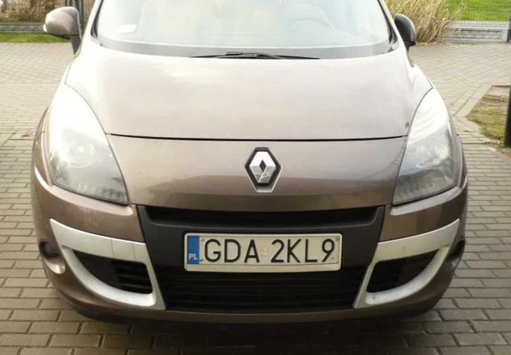 RENAULT SCENIC III рест бампер передній задній б/у запчастини розборка