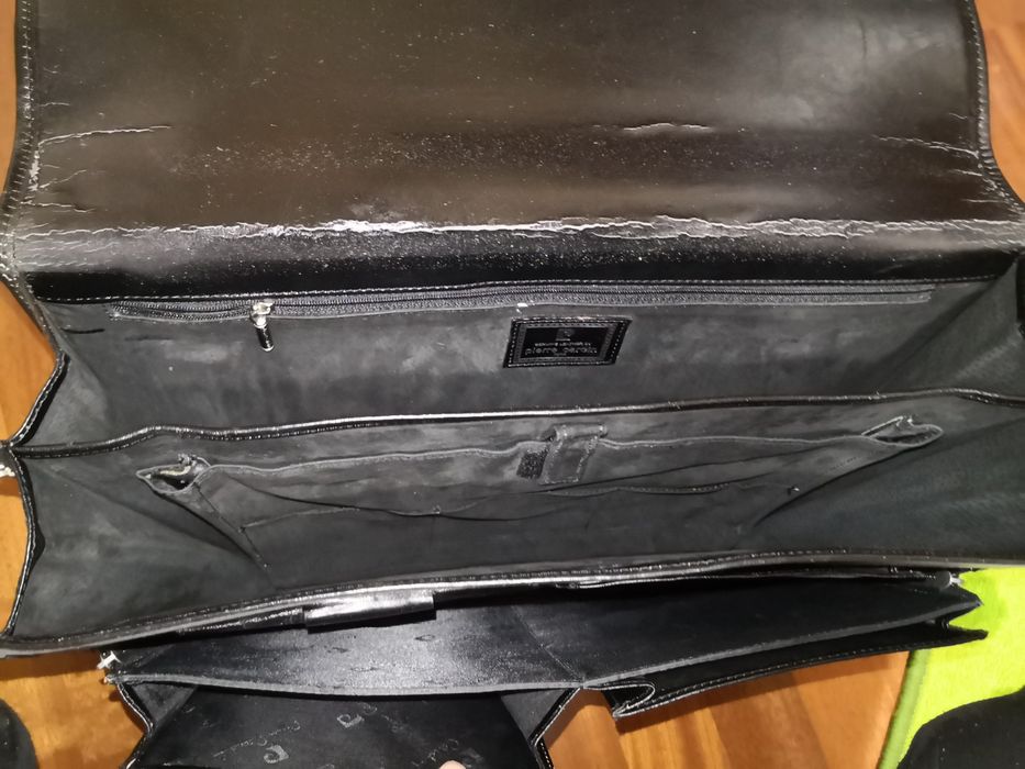 Портфель шкіряний під Pierre Cardin