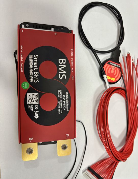 Bms Daly 24V 100 ah 8S + BT
