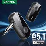 Блютуз Адаптер 5.1 AUX 3.5 Ugreen aptX HD Батарея Ресивер Приемник