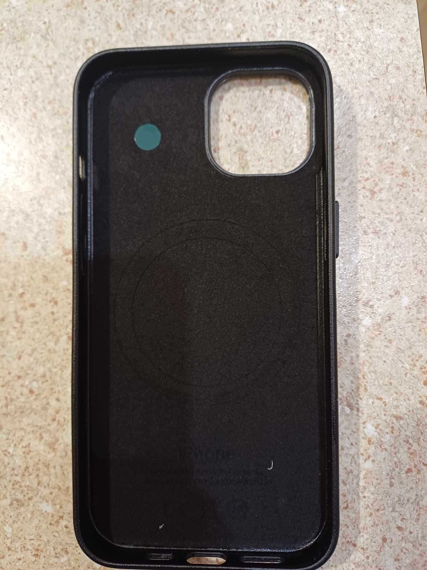 Etui iPhone 14 Leather Case Magsafe