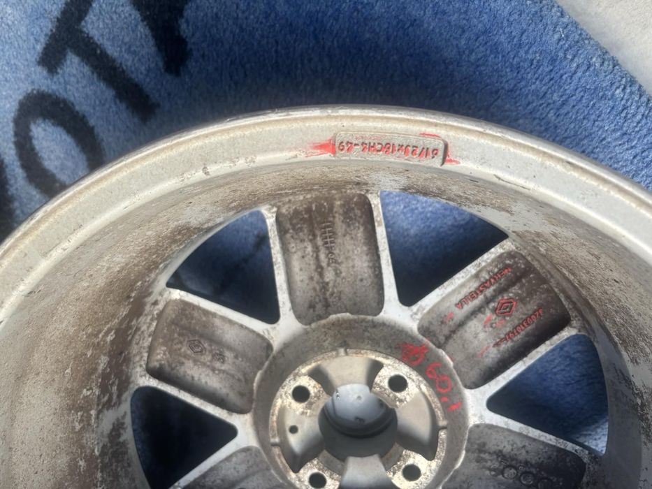 Диски титани 4/100 r16 6.5j et49 renault dacia logan