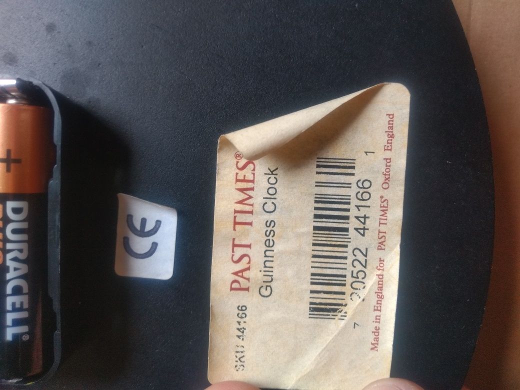 Zegar Guinness , stary zegar , vintage