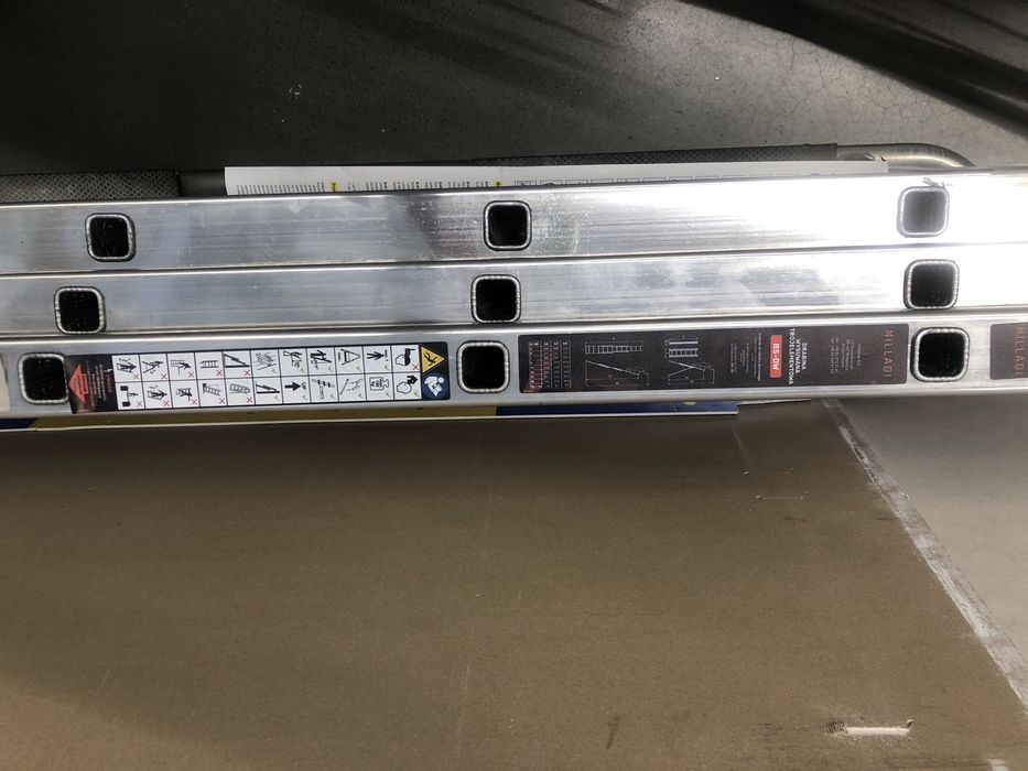 Drabina 3x7 Aluminiowa - nigdy nie używana - cena ostateczna