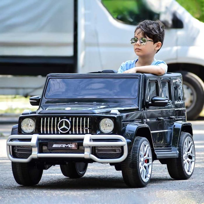 VIP‼️Дитячий електромобіль Mercedes G63 4WD 24V 200W BLACK