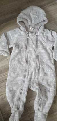 Kombinezon jesienny polarowy H&M unisex 68