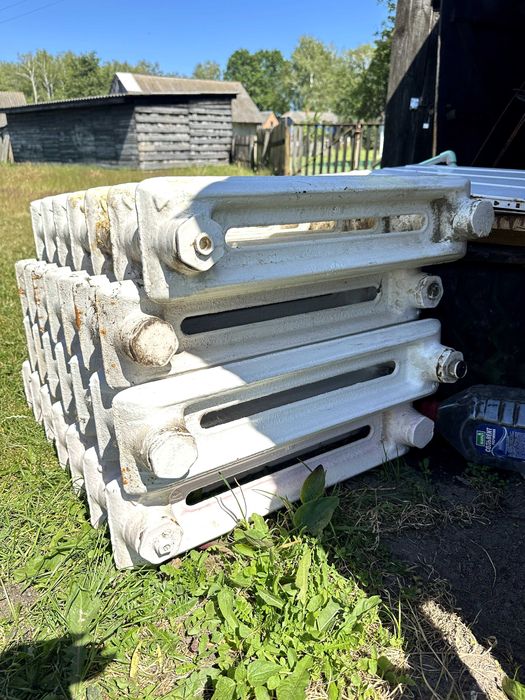 Радіатор батарея чавунний 7 ребер 4 шт