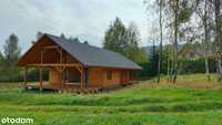 Całoroczny nowy dom z bali w Bieszczadach