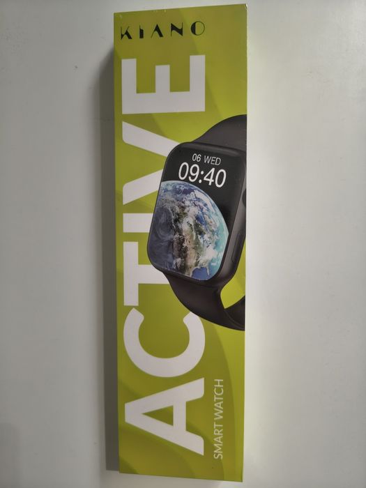 Smartwatch Kiano active, zafoliowany