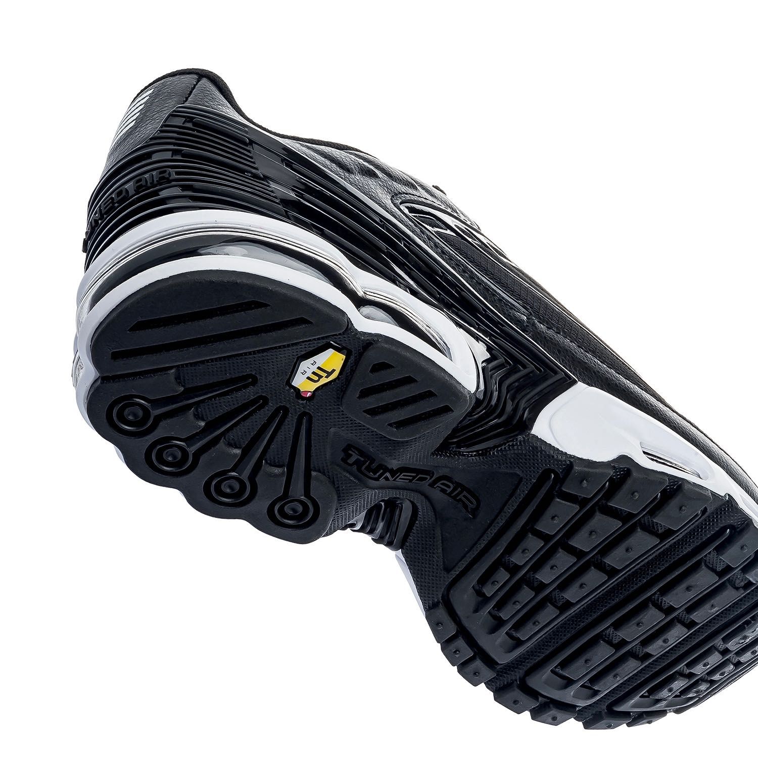 Мужские кроссовки Nike Air Max TN Plus 3 Leather Black White. 41-45