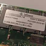pamięć 2gb - 4x INFINEON 512MB PC2-2100R HYS72D64000GR-7-B