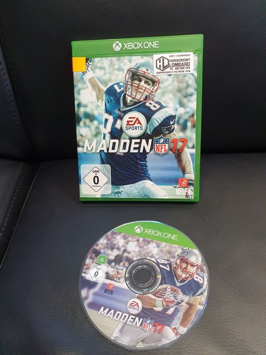 Gra gry xbox one series x Madden NFL17 2017 nfl 17
