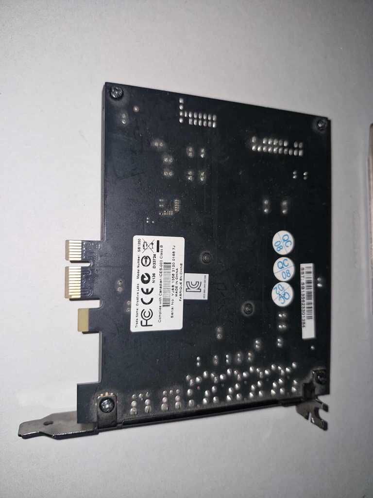 CREATIVE SB1350 SOUND BLASTER Recon 3D PCIe x1 karta muzyczna