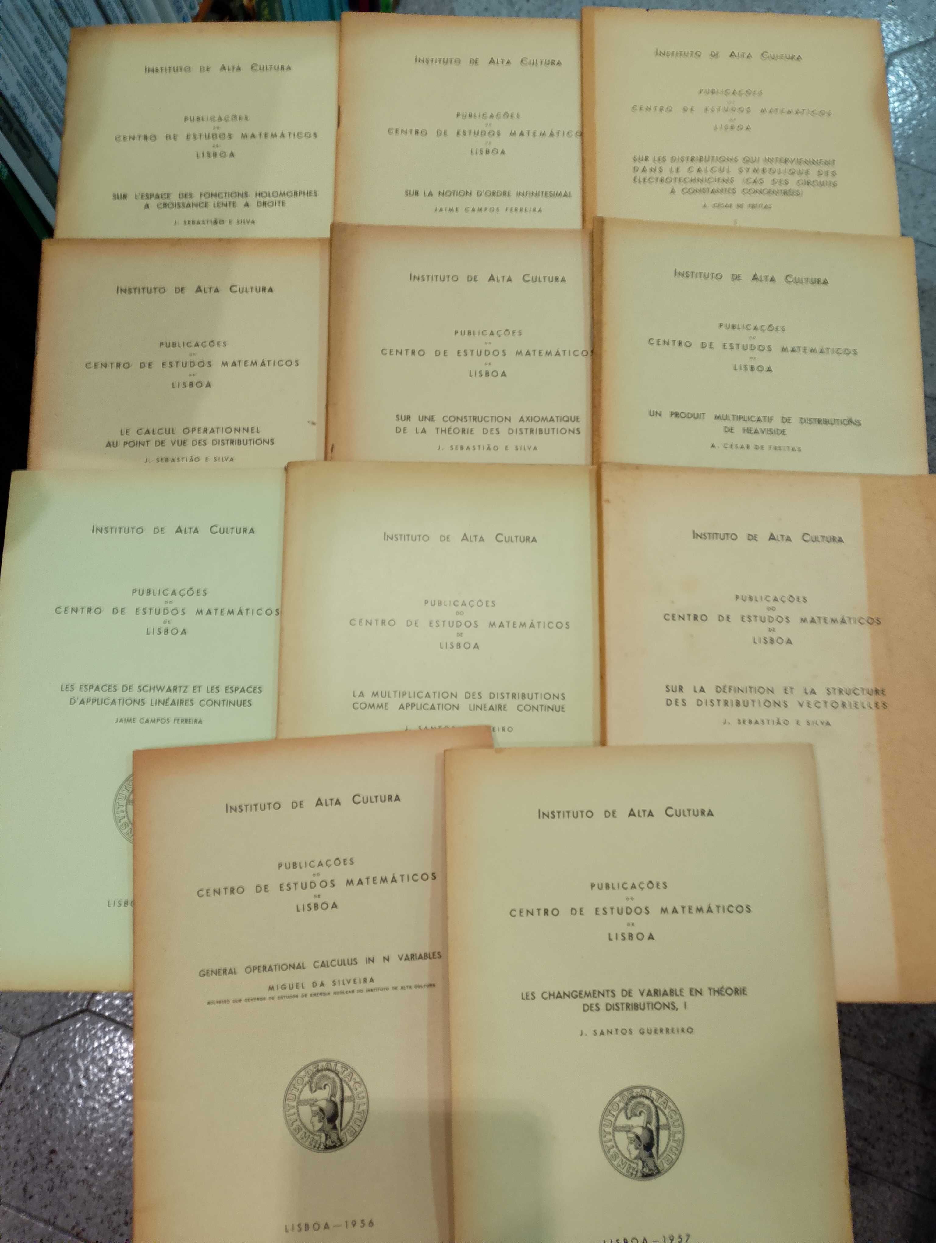 Instituto da Alta Cultura "Estudos Matemáticos" 11 unidades