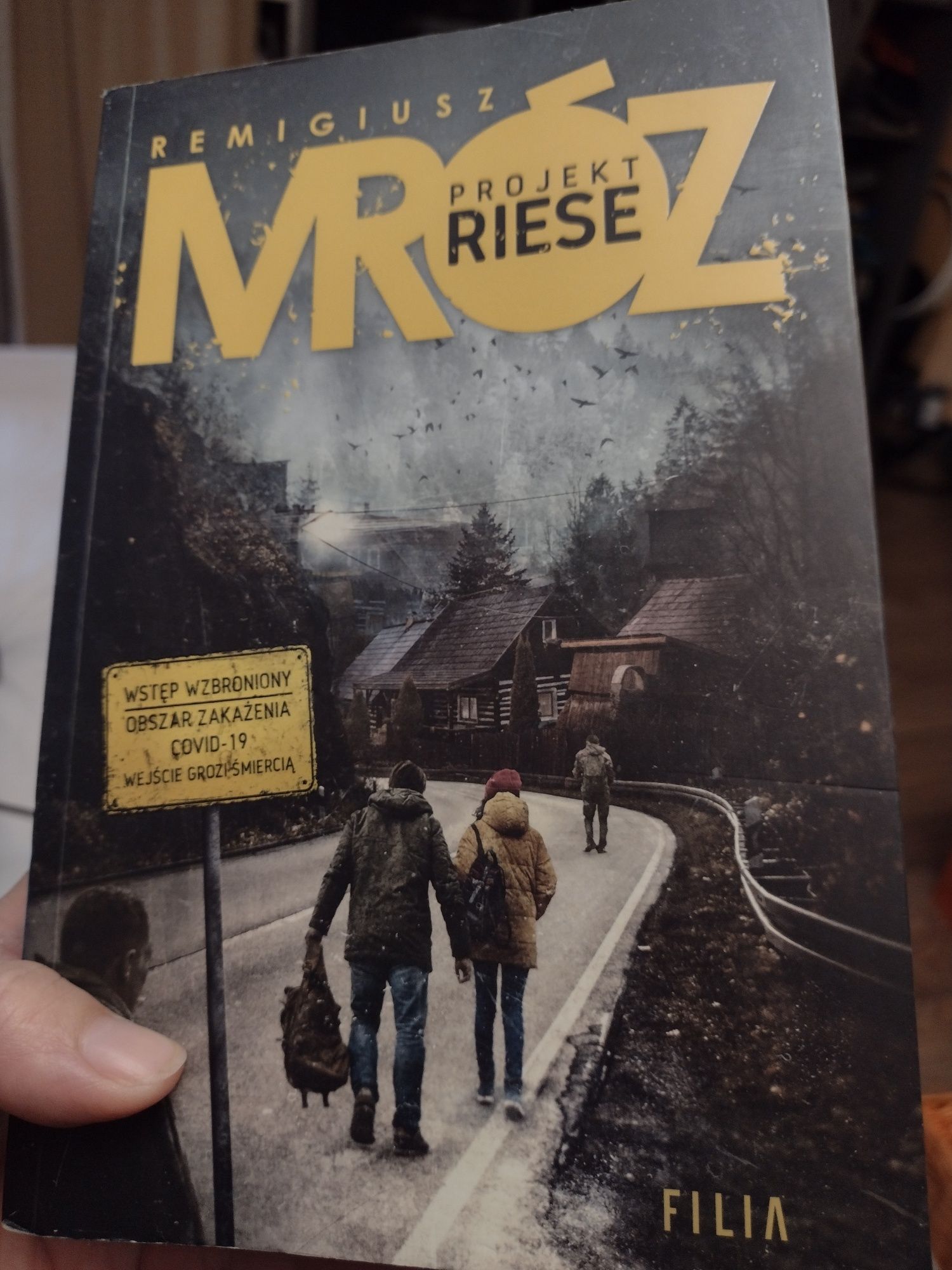 Książka "Projekt Riese" Remigiusz Mróz