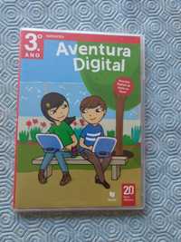 DVD A aventura Digital 3º ano - Matemática