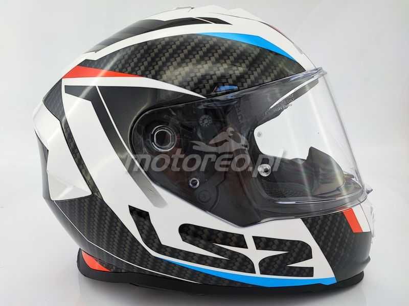 HIT! Kask z Blendą i Pinlockiem LS2 FF800 Storm 2 RACER Red Blue