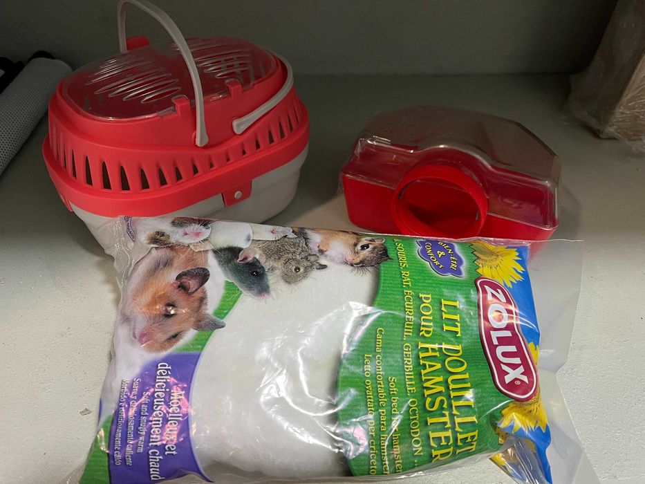 Gaiola Hamster Russo com acessórios