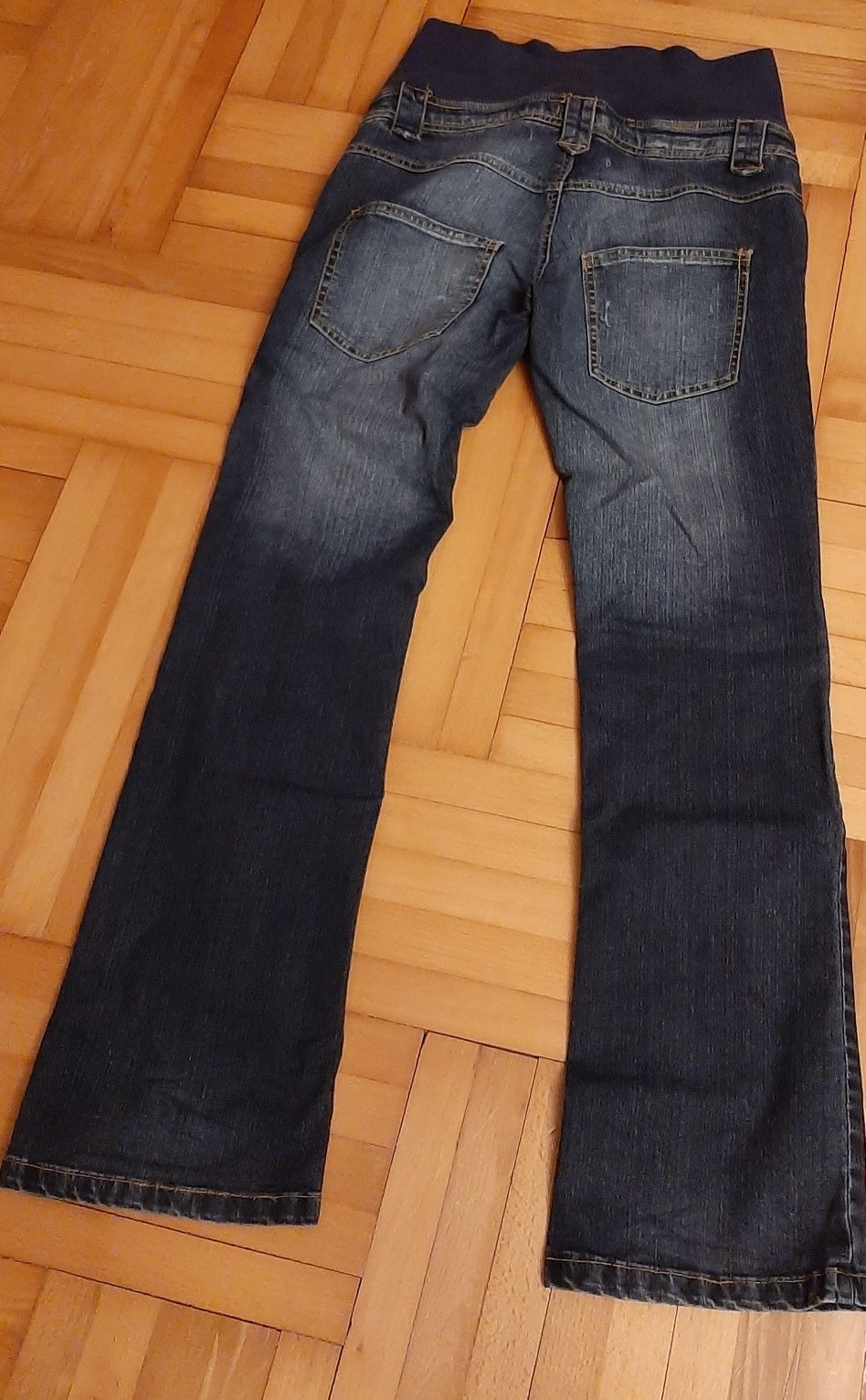 Spodnie ciążowe jeansowe M/L