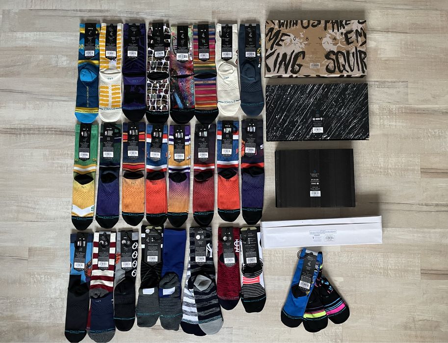 Оригінальні нові шкарпетки з принтами та коллабораціями Stance USA