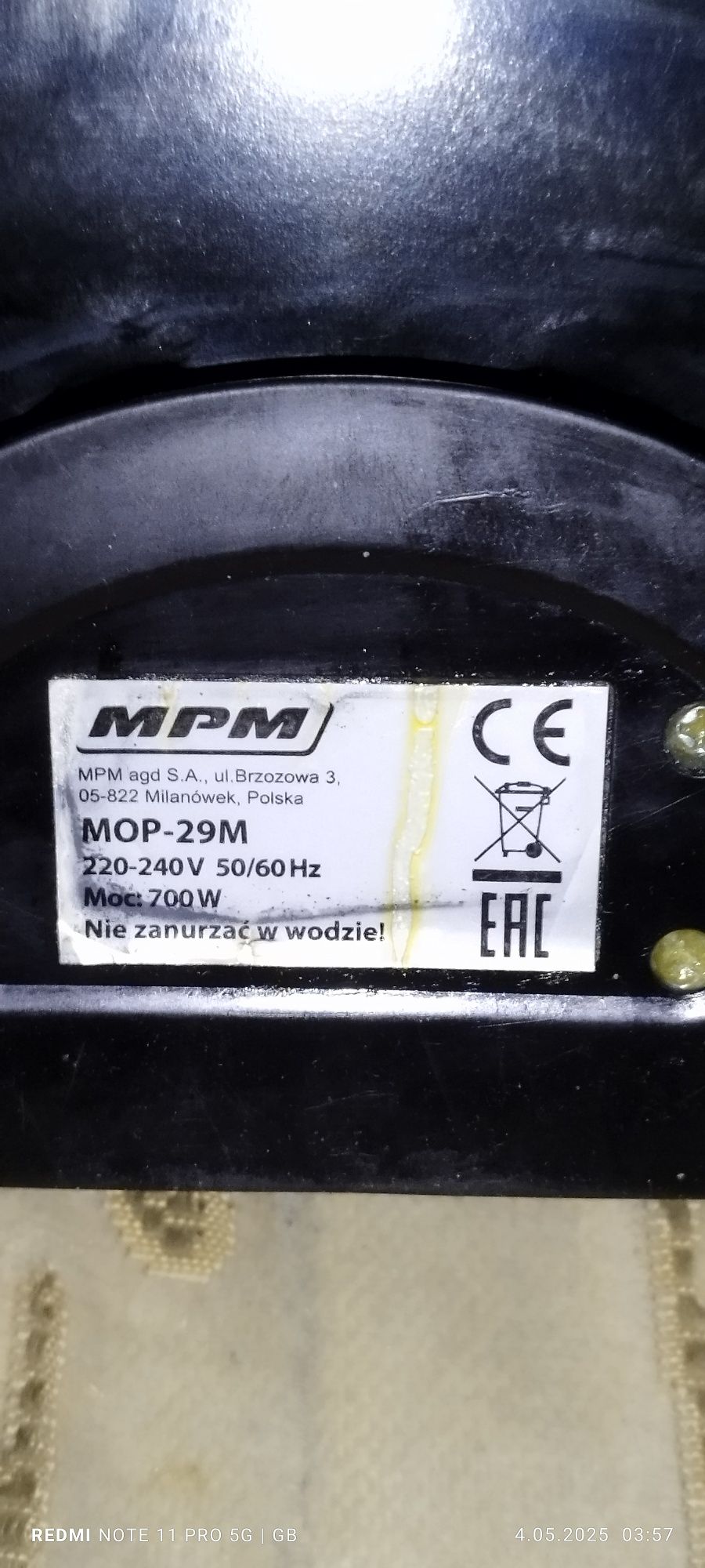 Sprzedam opiekacz-gofrownica MPM