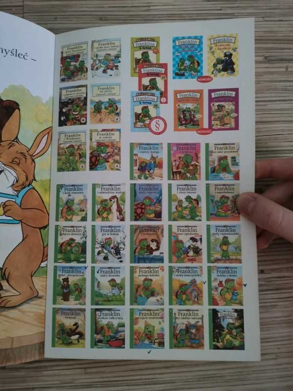 Książka - Franklin bierze udział w konkursie