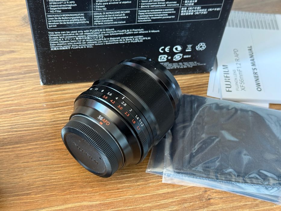 Obiektyw Fujifilm 56 mm f/1.2 Fujinon XF R APD Ideał