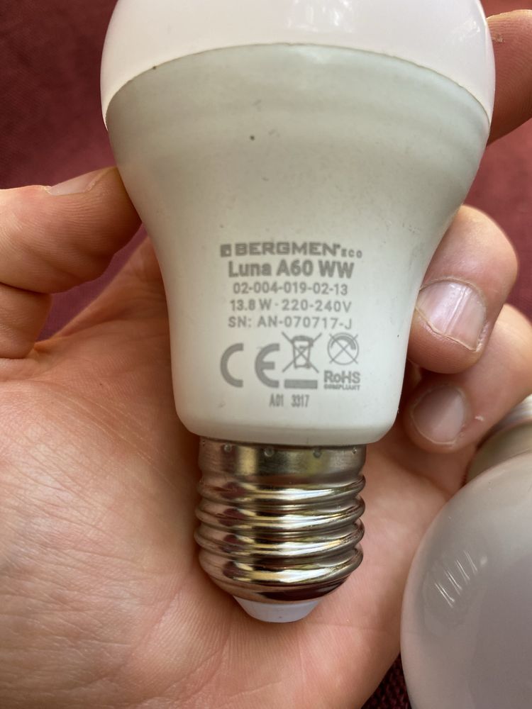 Żarówki e27 e14 led