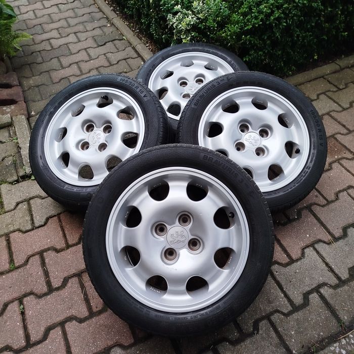 Felgi aluminiowe Peugeot 4x108 15 alufelgi 205 GTI KJS citroen vts