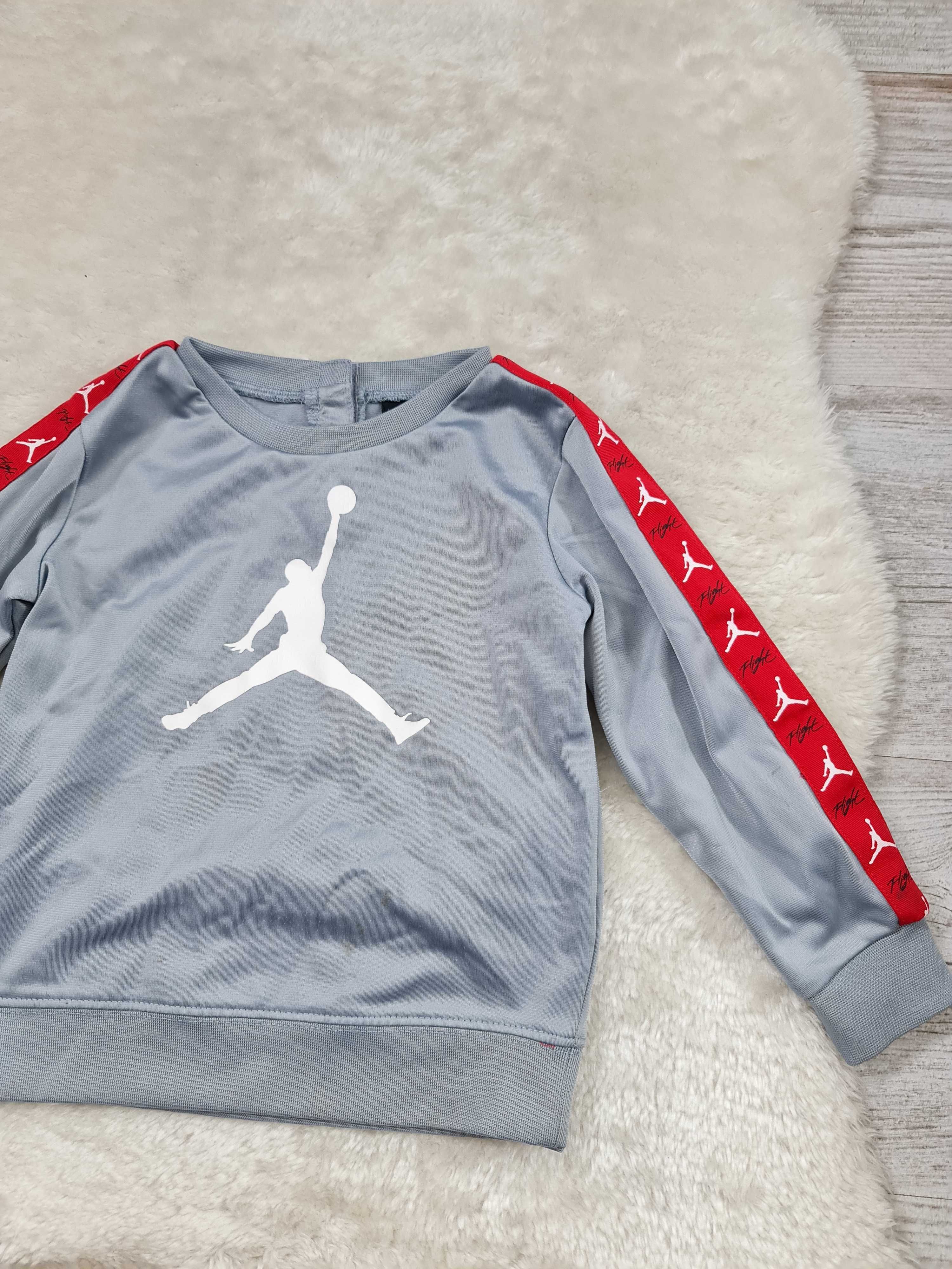 Bluza Nike Air Jordan Swoosh Rozmiar 86 - 92 Szara Logo