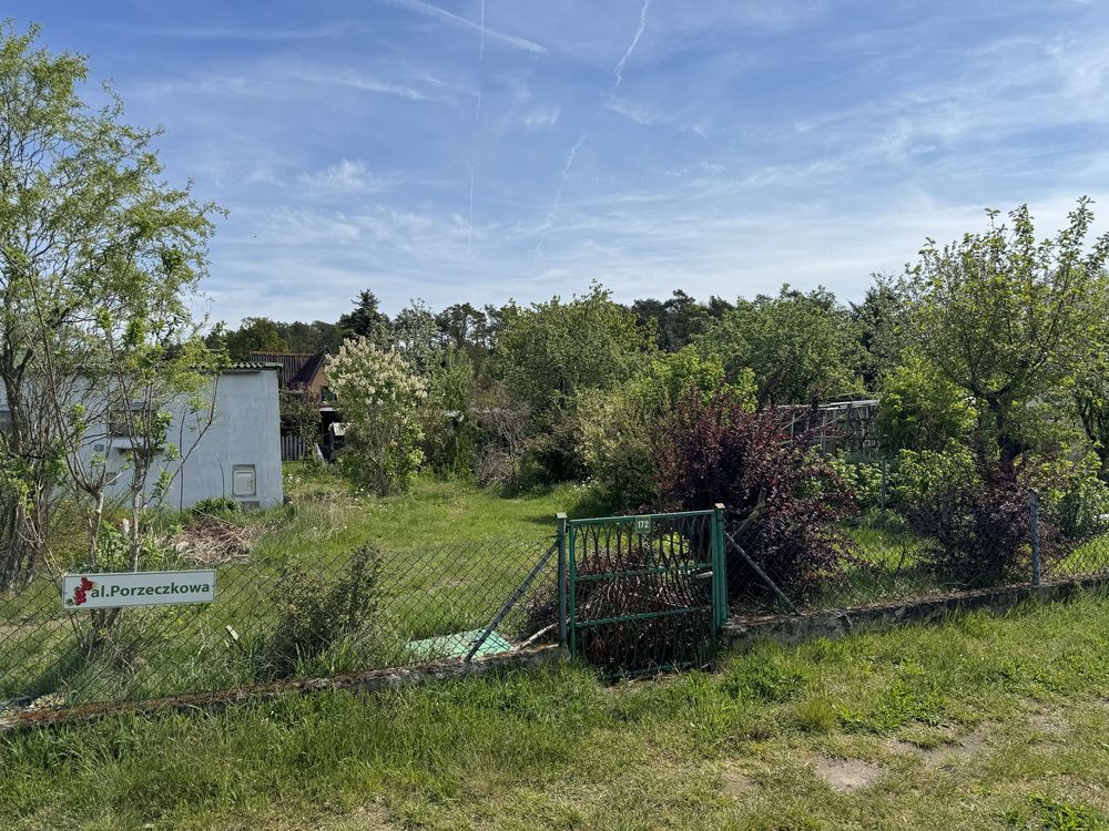 Działka ogrodnicza, ogródek działkowy, ROD Jędrzychów „Falubaz”, PILNE