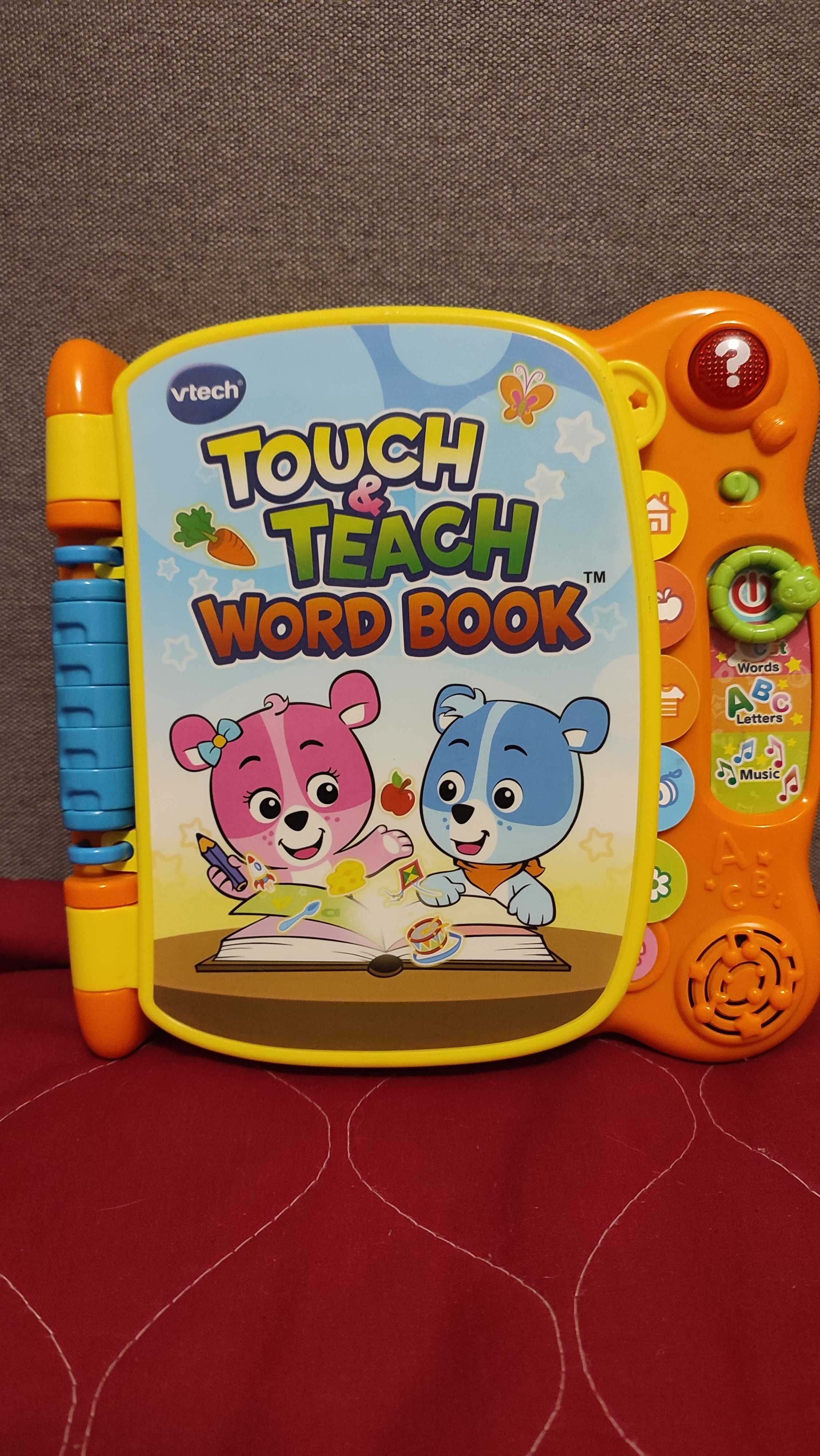 Детская музыкальная книга, развивающая игрушка vtech сша, на англ.