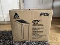 MS Armor V710 – Obudowa komputerowa Gaming RGB z szybą hartowaną