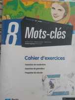 Caderno de actividades de Francês do 8º ano