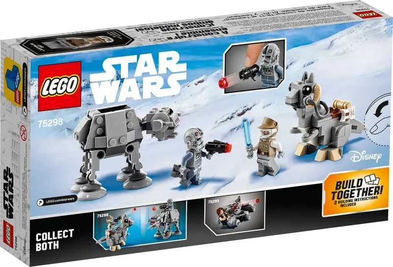 LEGO Star Wars | AT-AT vs Tauntaun Microfighters 75298 | Novo / Selado