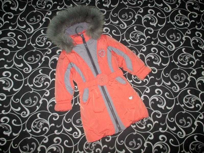 Зимнее пальто kiko, зимняя куртка кико, оригинал, рост 116 - 122 см