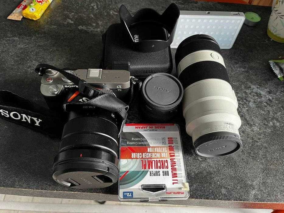 Sony Alpha A7C kompletny zestaw!
