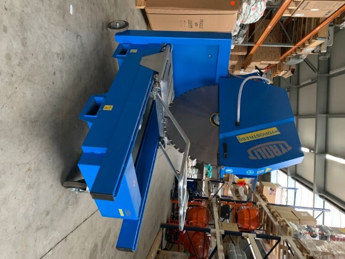 Piła przecinarka stolikowa Tyrolit TME 1000 7,5kW LISSMAC Silka Pustak