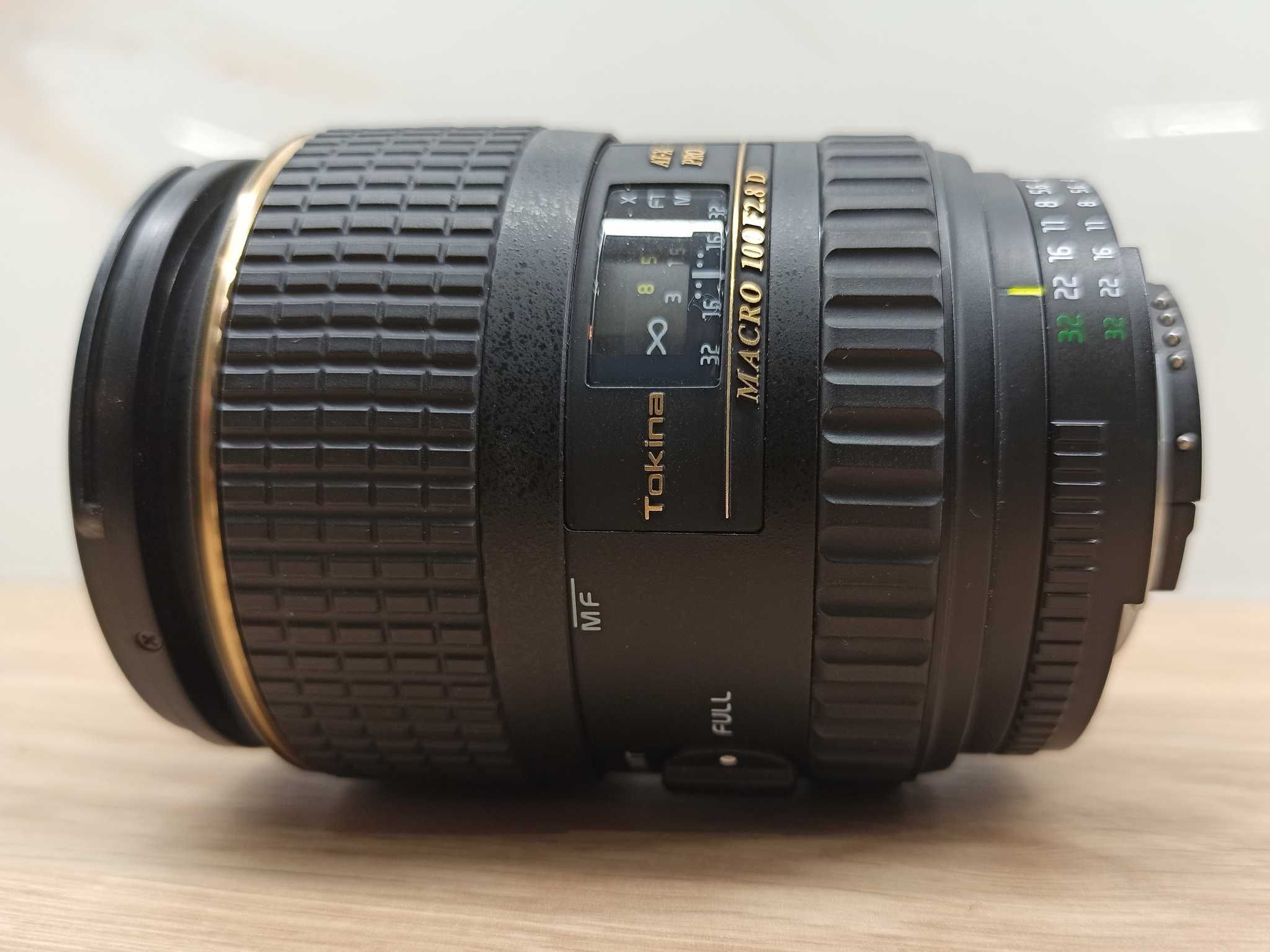 Tokina AT-X 100mm F2.8 Macro AT-X PRO D Nikon