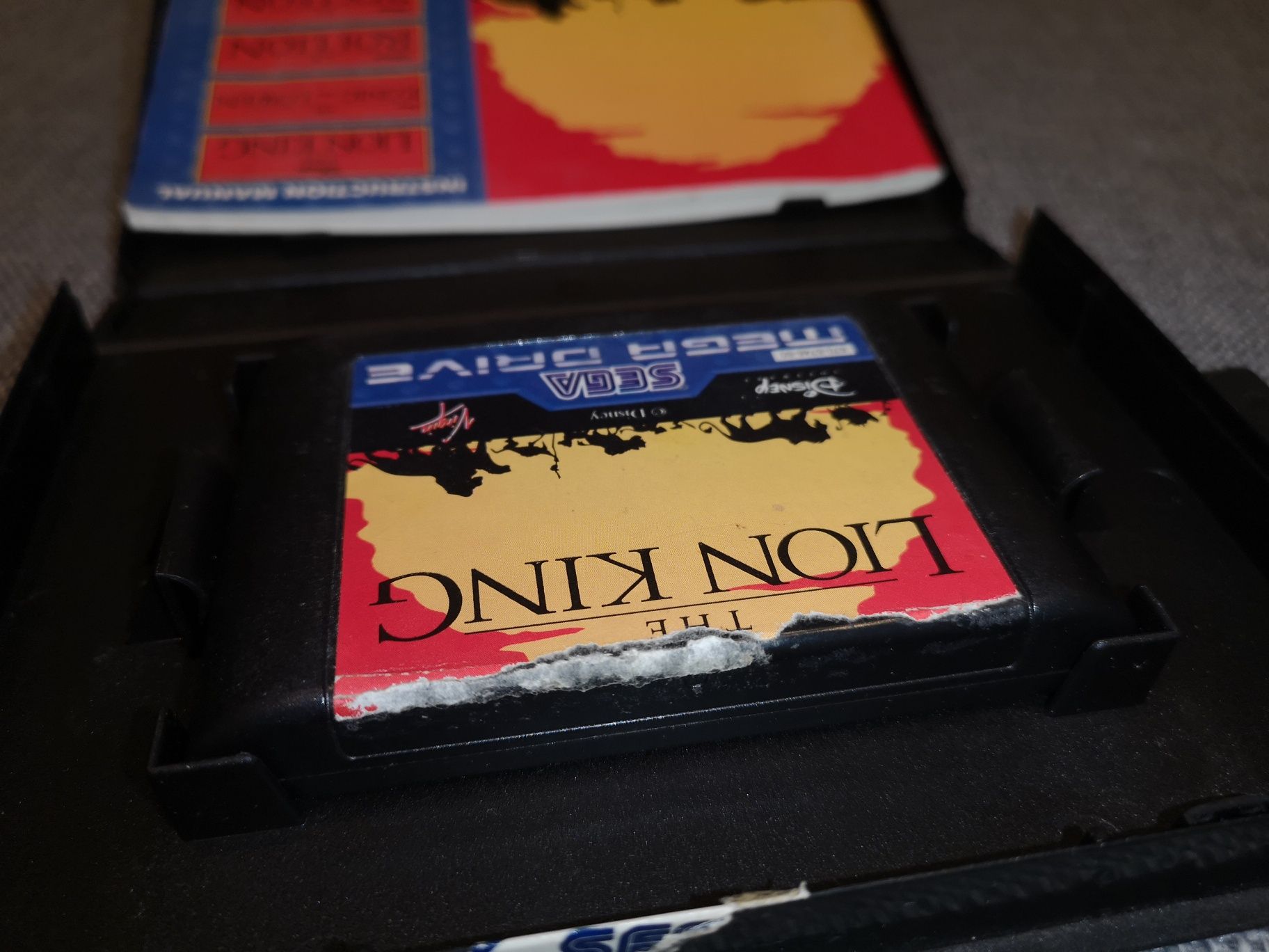 Lion King SEGA MEGA DRIVE gra ANG (oryginał testowany) komplet