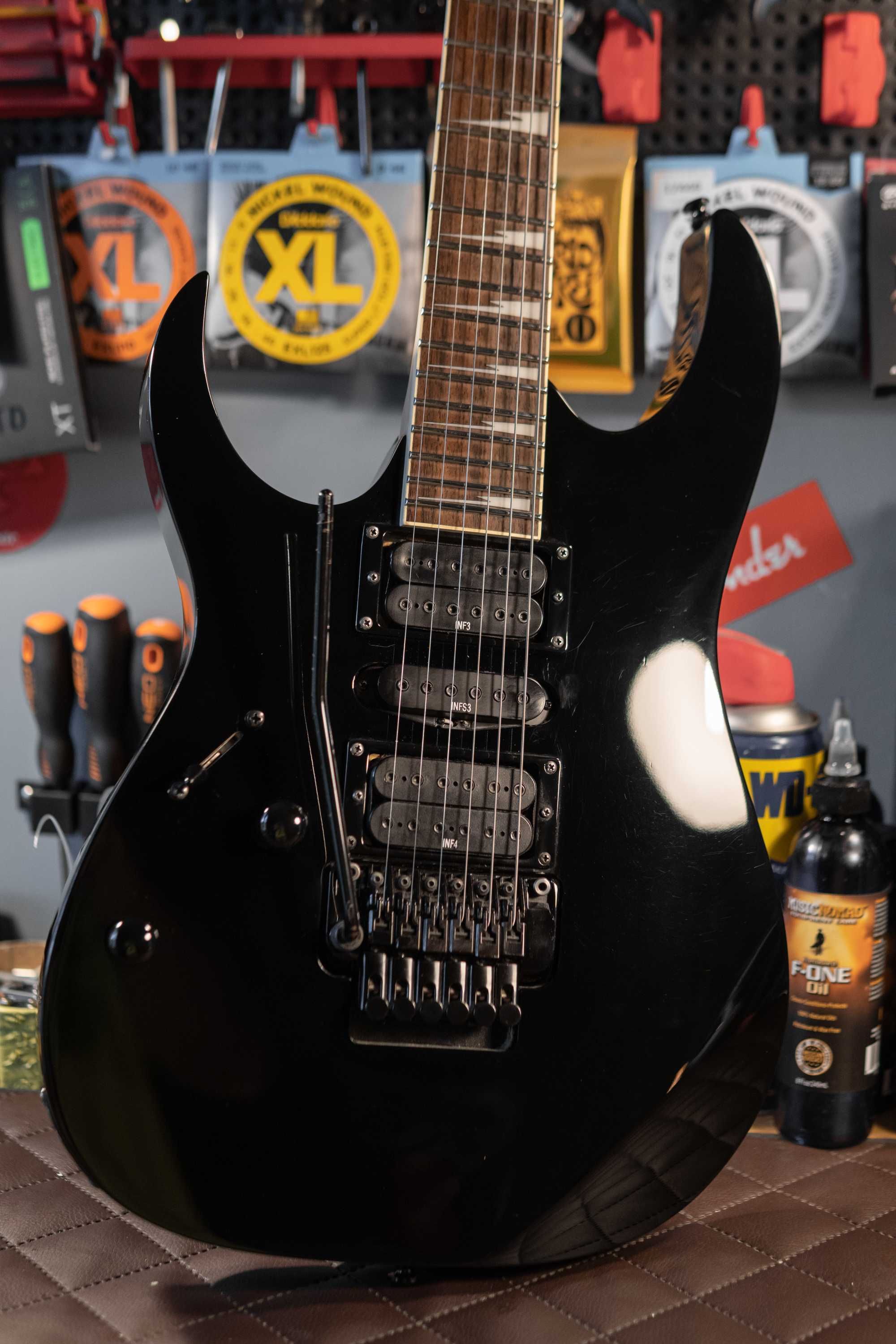 Ibanez RG370DXZL 2011 gitara elektryczna leworęczna, lefty