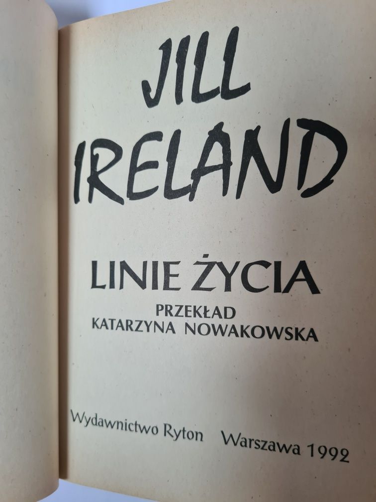 Linie życia - Jill Ireland