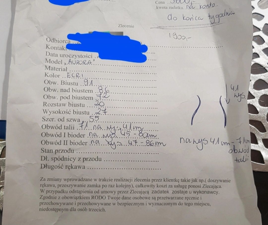 Suknia ślubna BOHO