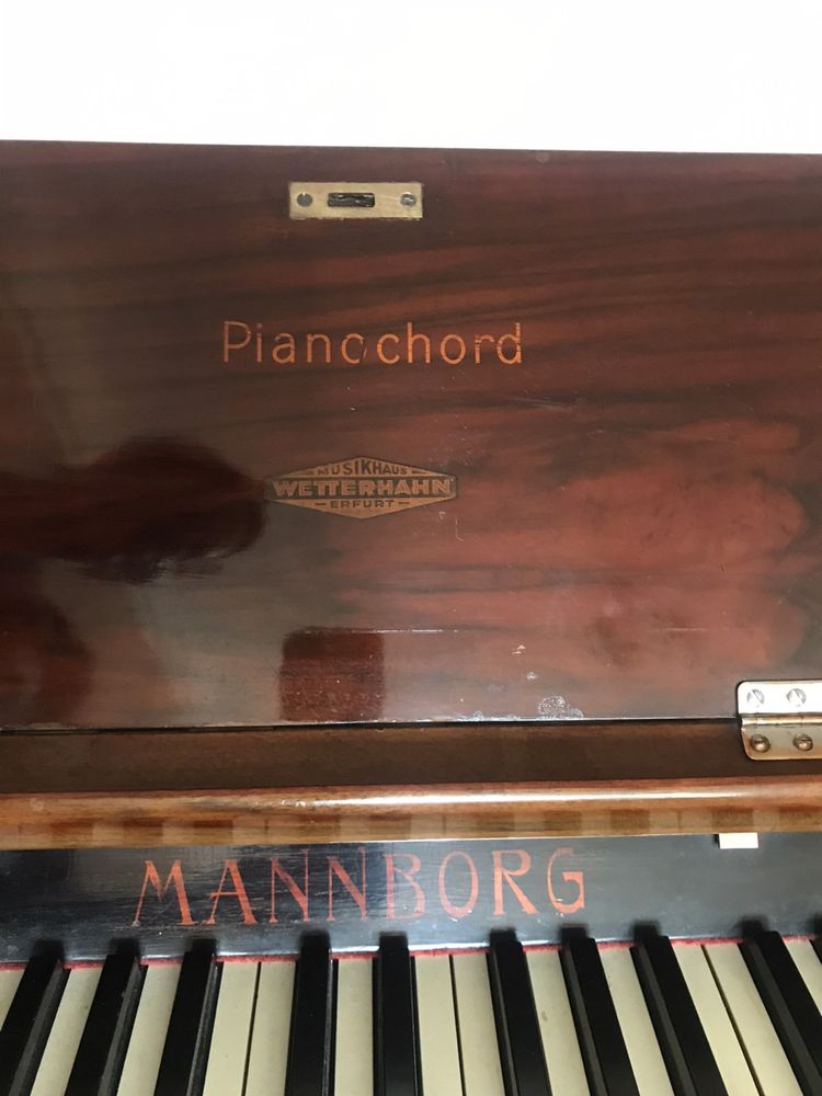 Пианино немецкое стариное 1938-39 годов антиквар Mannborg Pianochord