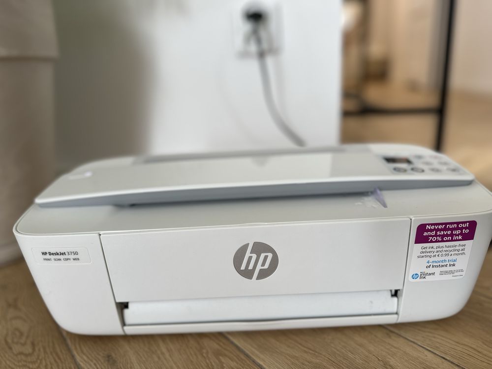 Drukarka wielofunkcyjna HP DeskJet 3750, 100% sprawna, Wi-Fi